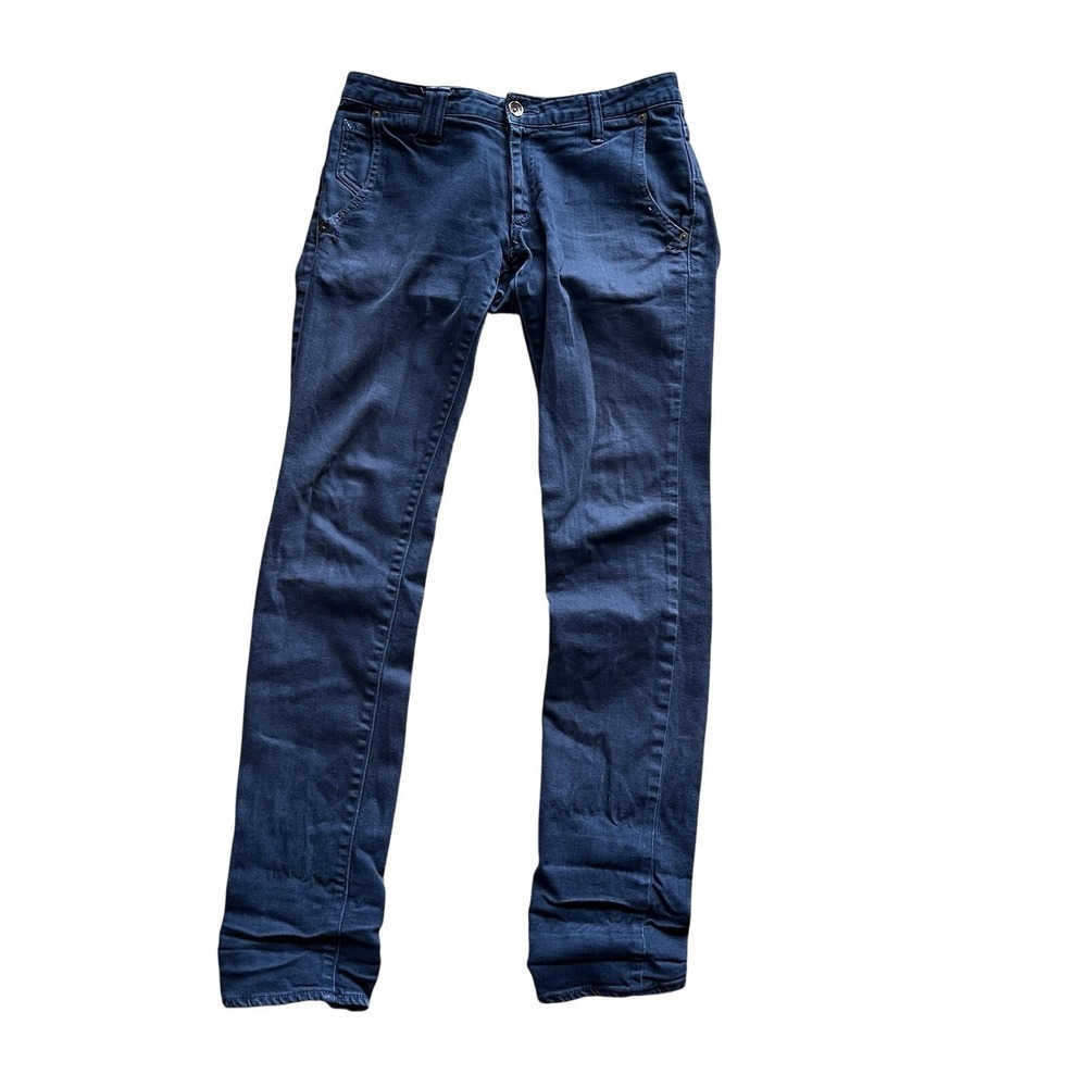 Chimala Jeans Men's Size 32x38.5 Made in Japan‎ Black Denim